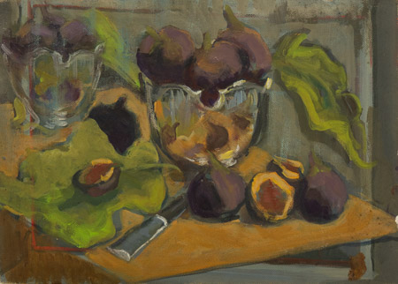 Abundant Fig 35x25cm Oil SOLD