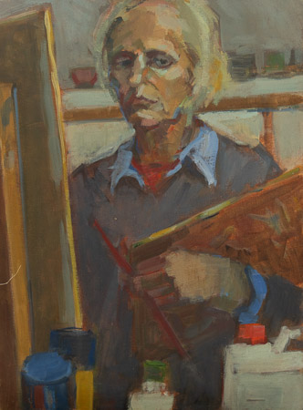 Self Portrait 2 46x61cm Oil SOLD